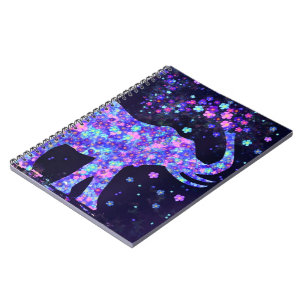 Elephant Flowers - Spring Joy Notebook