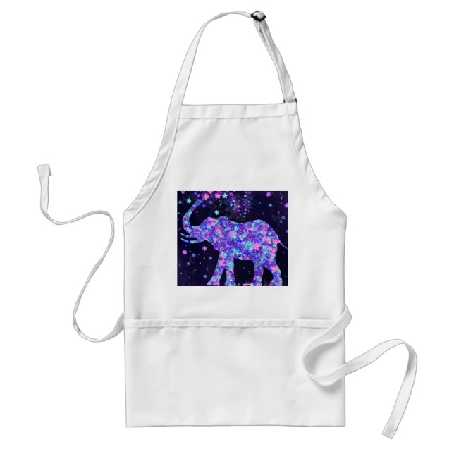Elephant Flowers - Spring Joy Standard Apron (Front)