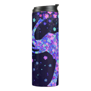 Elephant Flowers - Spring Joy Thermal Tumbler