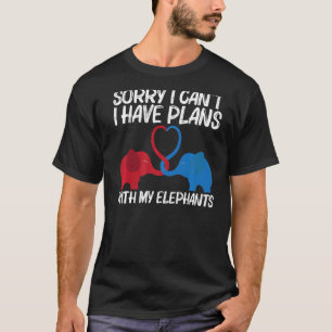 Elephant For Men Women Wild Park Animal 2 T-Shirt