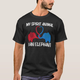 Elephant For Men Women Wild Park Animal 3 T-Shirt