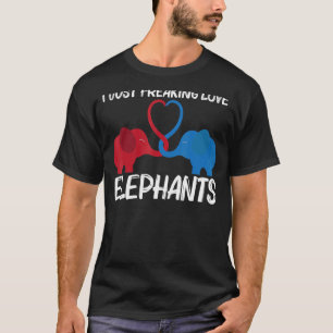 Elephant For Men Women Wild Park Animal 6 T-Shirt