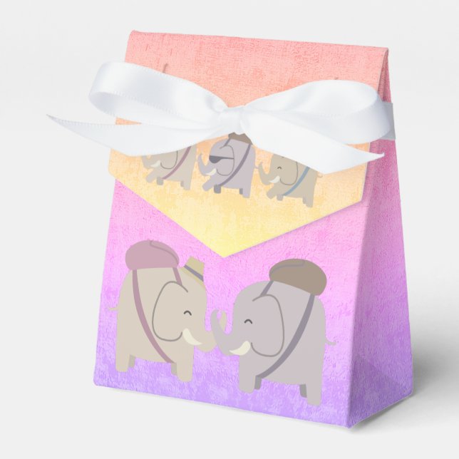 elephant friends favor box (Front Side)