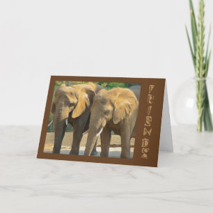 Elephant Friends Forever Card