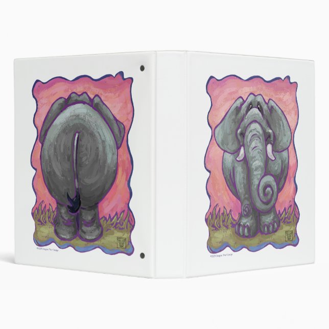 Elephant Gifts & Accessories Binder (Background)