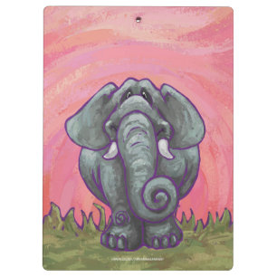 Elephant Gifts & Accessories Clipboard