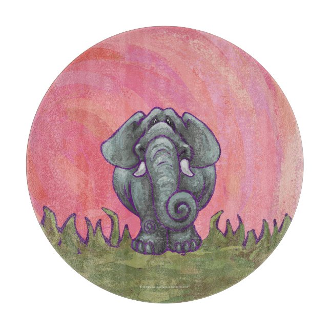 Elephant Gifts & Accessories Cutting Board (Front)