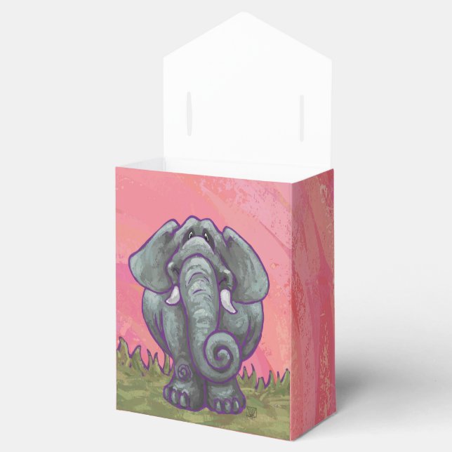 Elephant Gifts & Accessories Favor Box (Opened)