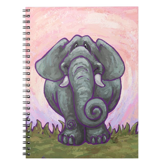 Elephant Gifts & Accessories Notebook (Front)