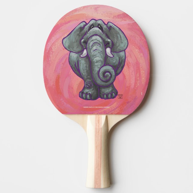 Elephant Gifts & Accessories Ping Pong Paddle (Front)
