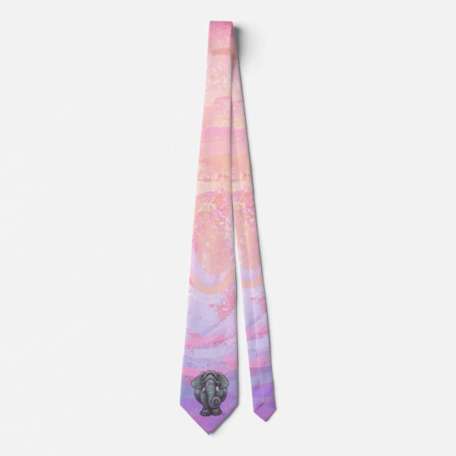 Elephant Gifts & Accessories Tie (Front)