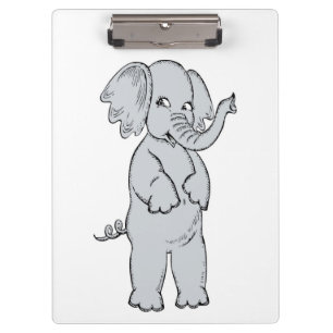 ELEPHANT GIRL CLIPBOARD