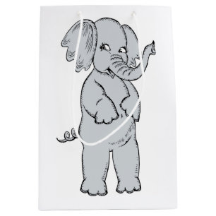 ELEPHANT GIRL MEDIUM GIFT BAG