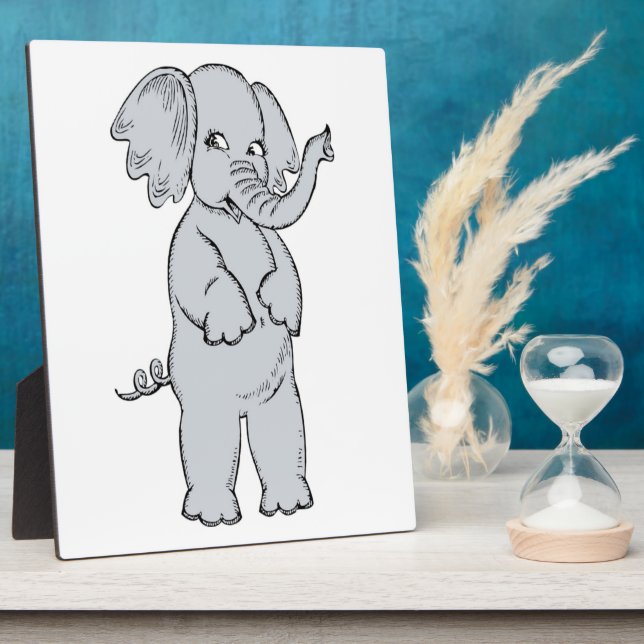 ELEPHANT GIRL PLAQUE (Side)