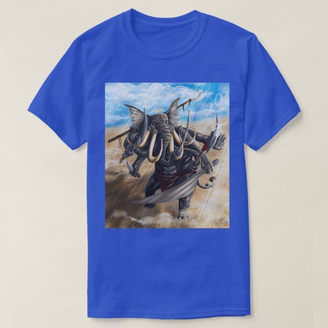 elephant god ganesh T-Shirt (Design Front)