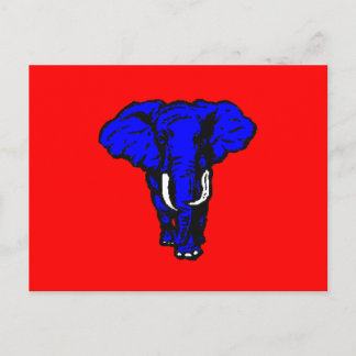 ELEPHANT GOP Postcard