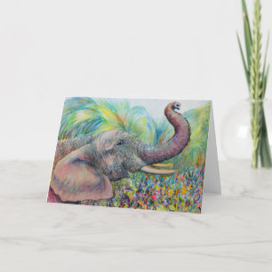 Elephant Greeting Card