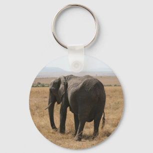 elephant grey keychain