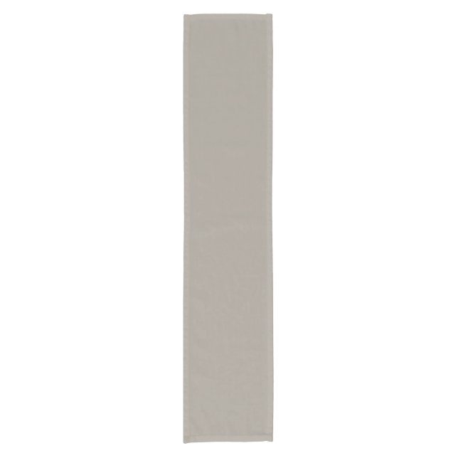 Elephant Grey Solid Colour Background SW 0023 Short Table Runner (Front)