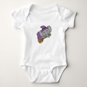 Elephant Halloween Witch Kids Witches Costume Baby Bodysuit