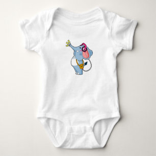 Elephant Headphone Music Baby Bodysuit