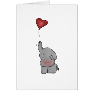 Elephant Holding Balloon