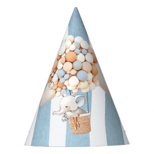 Elephant Hot-Air Balloon Party Hat
