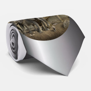 Elephant Hunter on Safari Tie