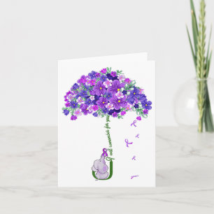 Elephant I Will Remember For You Sunflower Heimer  Card