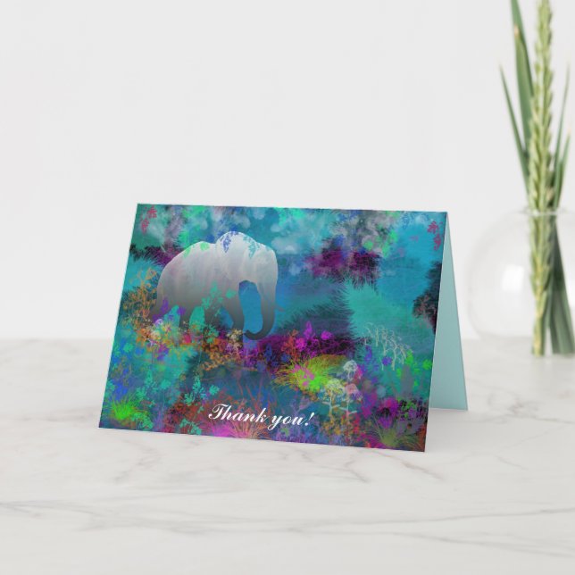 Elephant In Fantasyland - Cards For All Occations (Front)