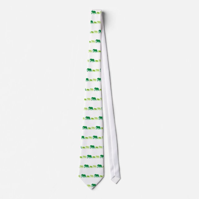 Elephant in Green Tie (Front)