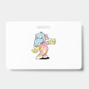 Elephant in Pyjamas Badge