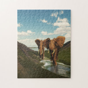 Elephant Jigsaw Puzzle