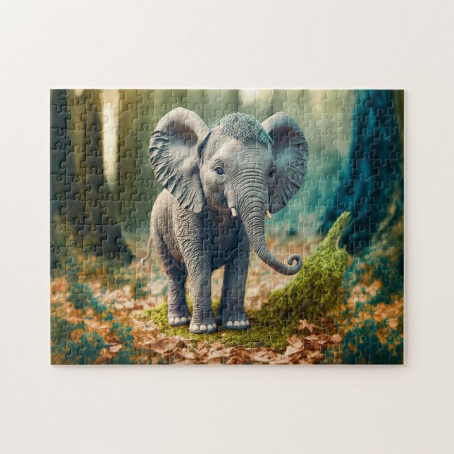 Elephant Jigsaw Puzzle (Horizontal)