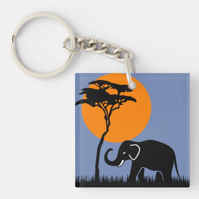 Elephant Keychain (Front)