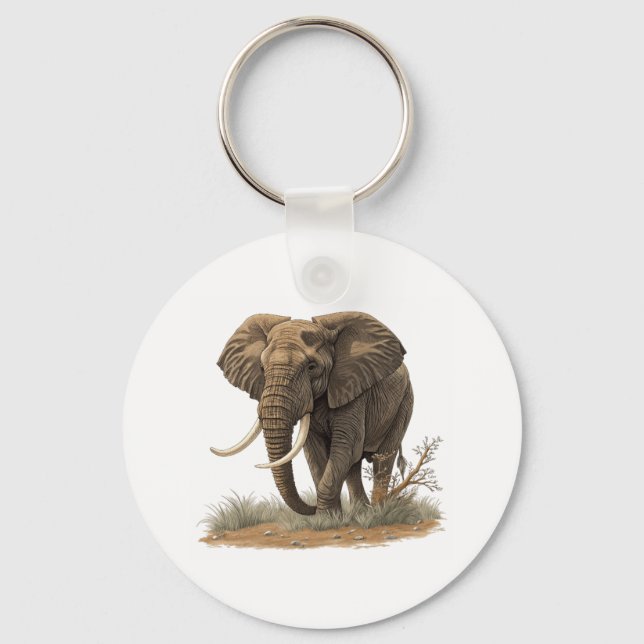Elephant Keychain (Front)