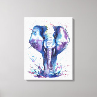 Elephant  Kids art Canvas Print