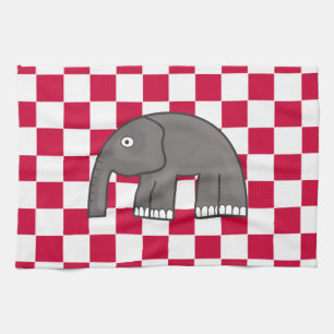 elephant kitchen towel