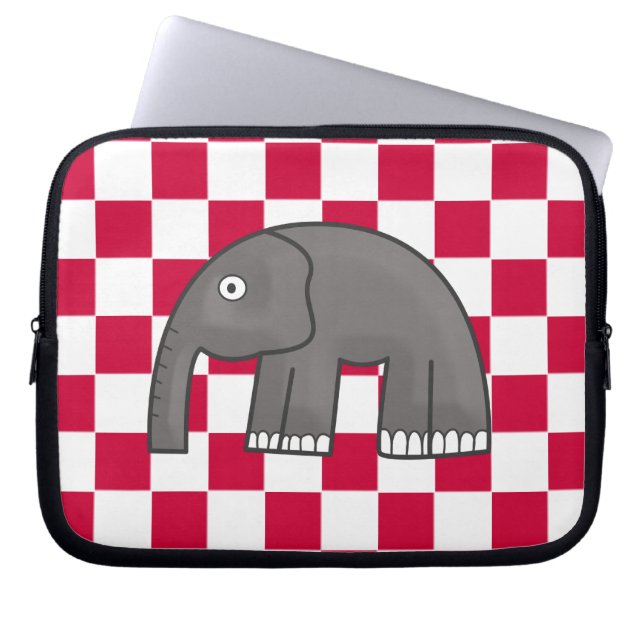elephant laptop sleeve (Front)