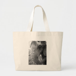 Elephant Large Tote Bag