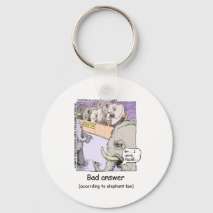 Elephant Lawyers Funny Tees Mugs Cards More Keychain