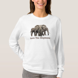 Elephant Long Sleeve T-Shirt