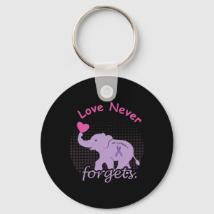 Elephant Love End Heimer End Heimerheimer Heimerhe Keychain