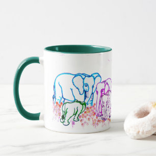 Elephant Love Mug