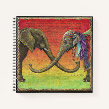 Elephant Love Notebook: Xenophile