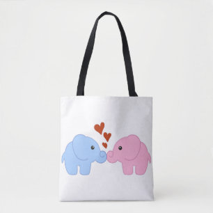 Elephant-love Tote Bag