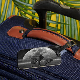 Elephant Luggage Tag