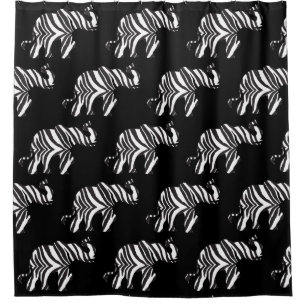 Elephant made up of Zebra Stripes
