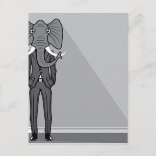 Elephant Man Postcard