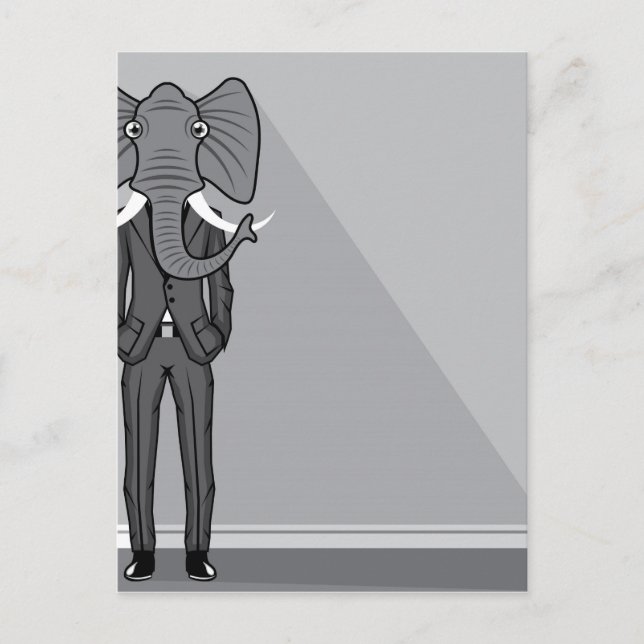 Elephant Man Postcard (Front)